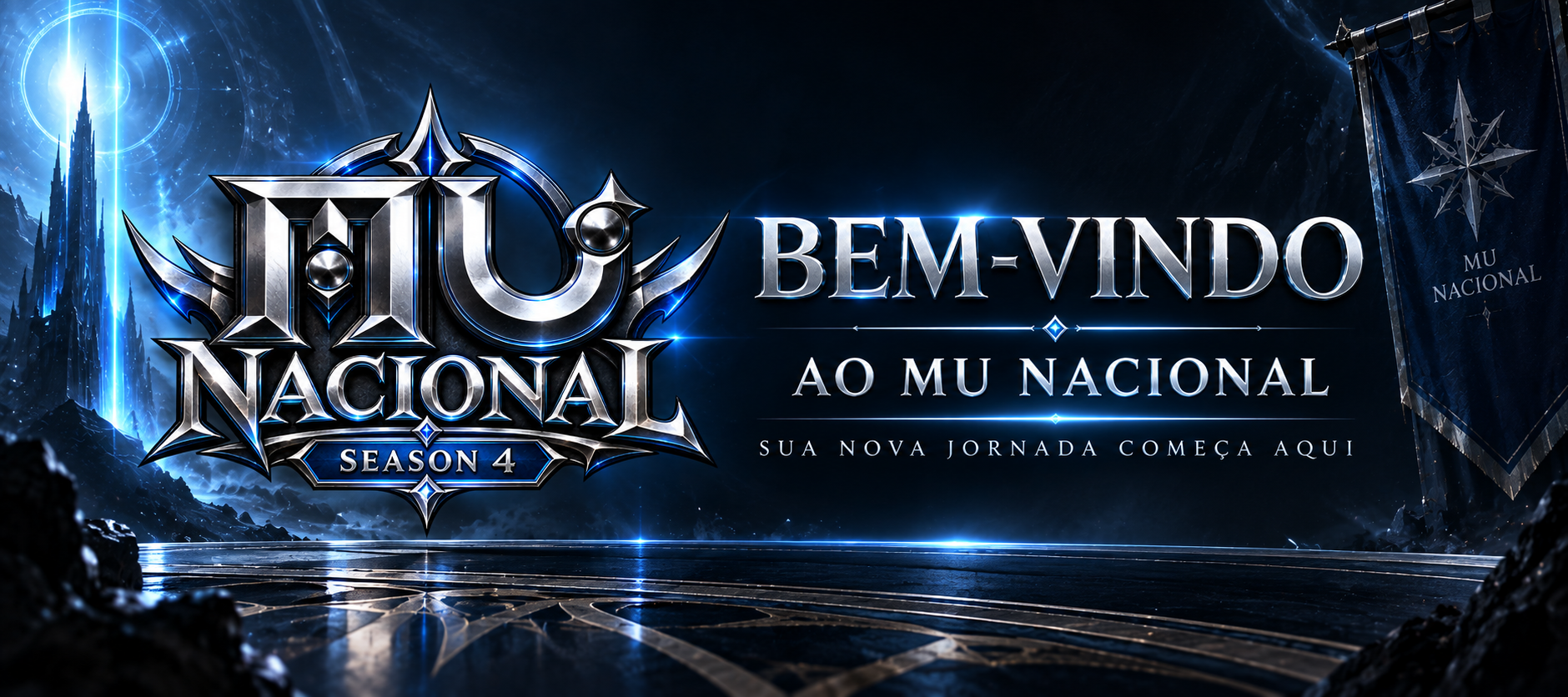 Bem-vindo ao Mu Nacional - Sua lenda começa aqui